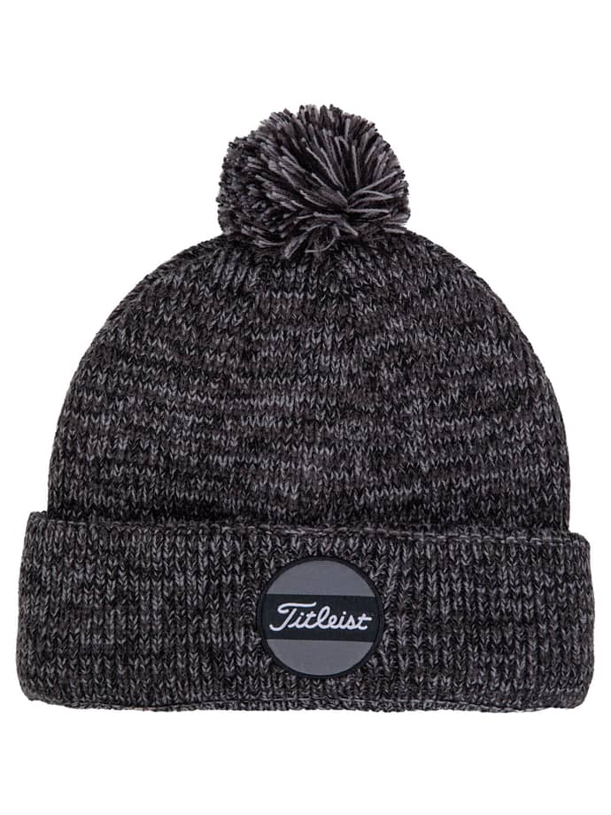 Titleist Wintermütze Boardwalk Pom Pom, anthrazit