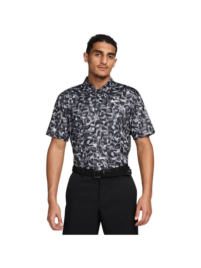 Nike Golf Polo Dri-FIT Tour Confetti, grijs