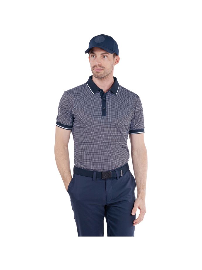 Galvin Green Polo Miller, navy/hvid