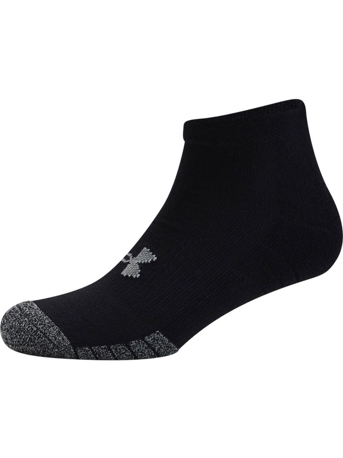 Under Armour Calcetines HeatGear Lo Cut, negro/gris