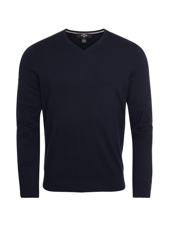 Callaway Pullover V-Neck Sweater, navy