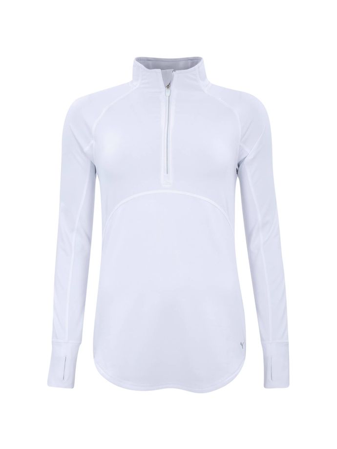 Puma Midlayer Gamer 1/4-Zip, white