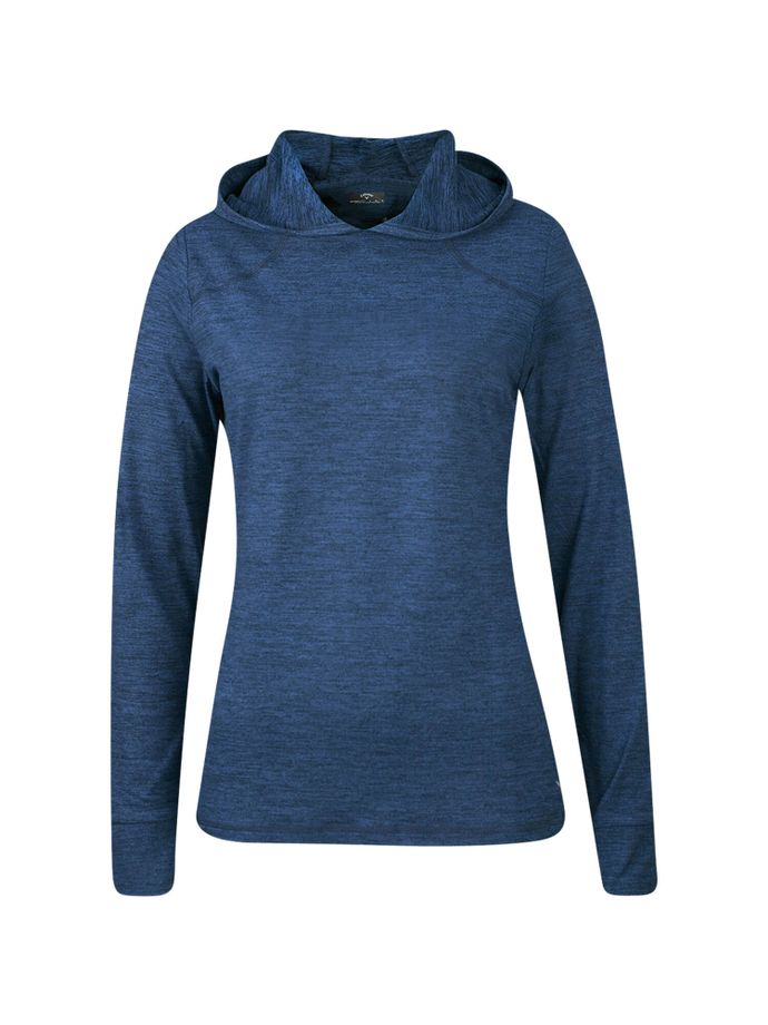 Callaway Sweat à capuche Brushed Heather, bleu gris