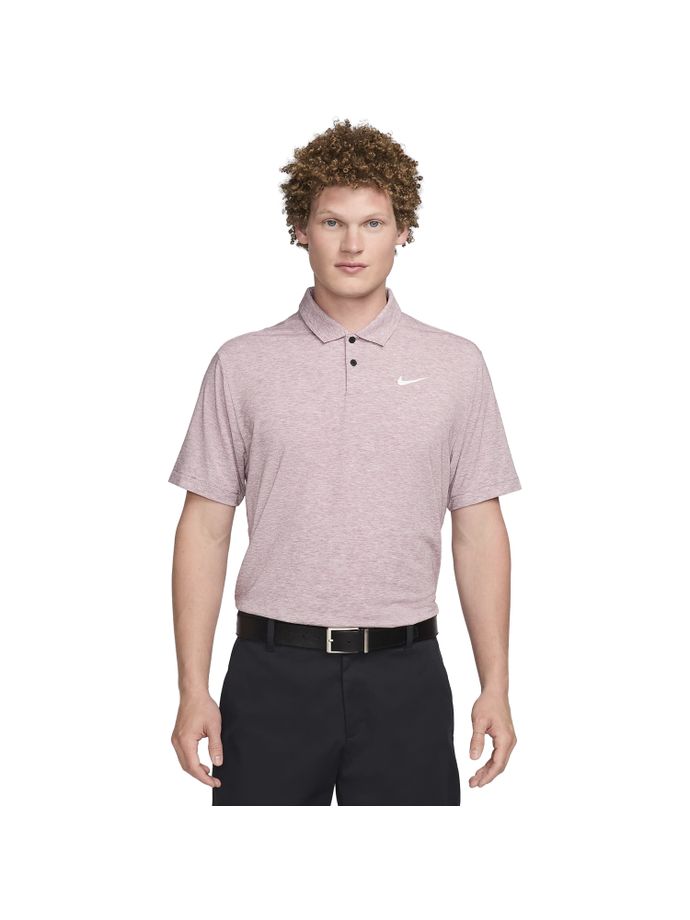 Nike Golf Polo Dri-FIT Tour Heather, roze