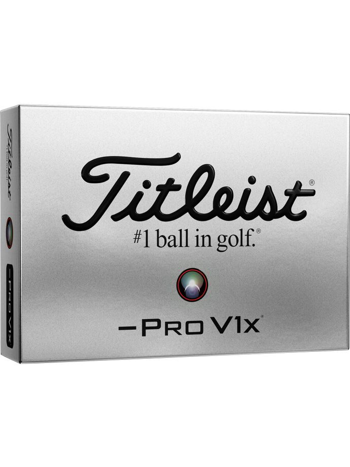 Titleist Pro V1 Left Dash golfbolde - 12 pakker, hvid