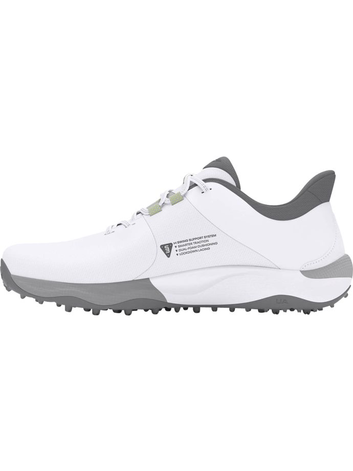 Under Armour Scarpe da golf Drive Pro SL Wide, bianco/grigio