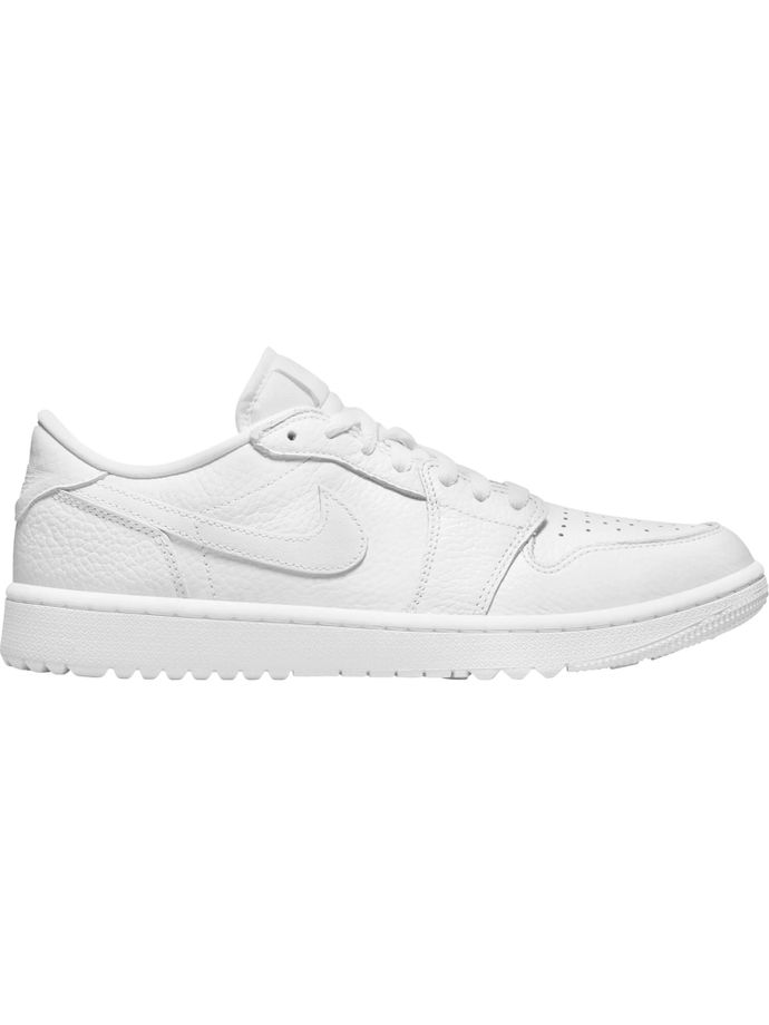 Nike Golf Buty do golfa Air Jordan 1 Low G, biały/czarny/beżowy