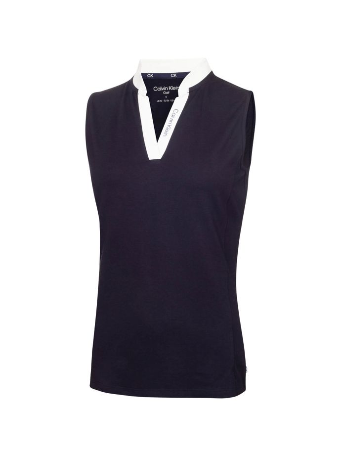 Calvin Klein Golf Polo Dayton, sleeveless, navy