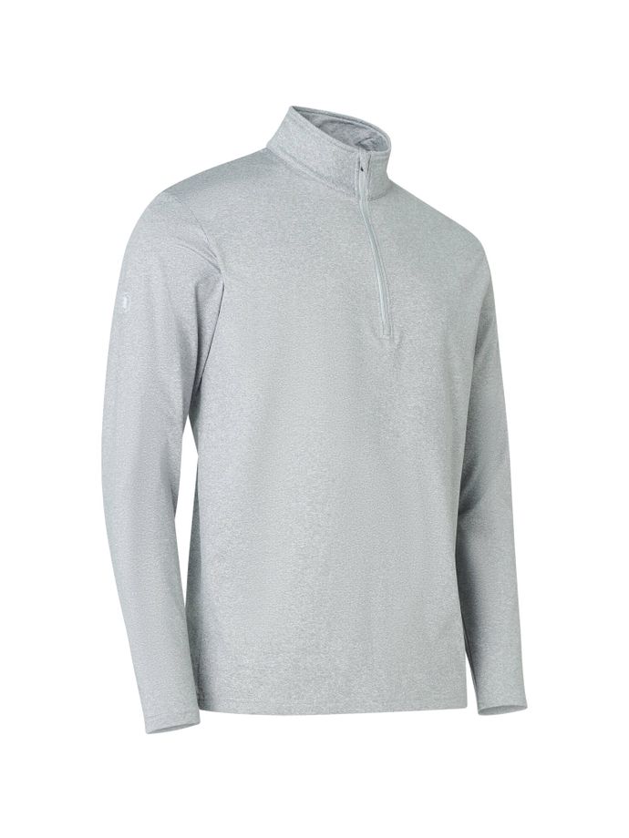 Abacus Strato Dunbar Pile 1/2-Zip, grigio