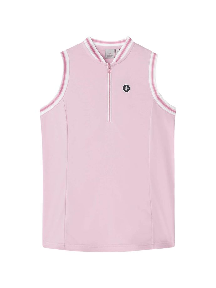 Cross Polo Nostalgia, sleeveless, pink