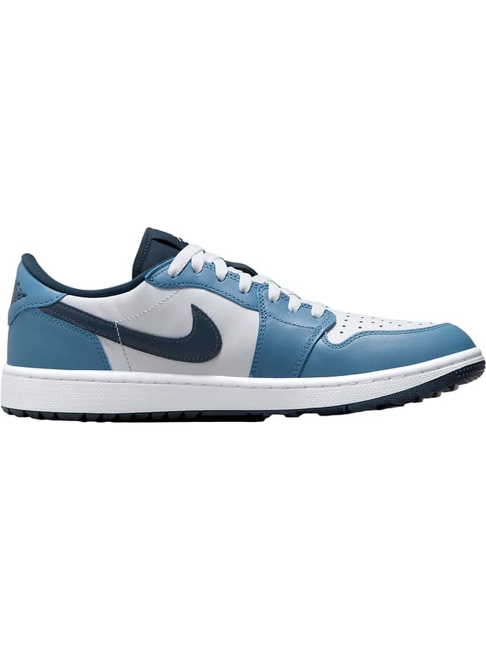 Nike Golf Golfschuhe Air Jordan 1 Low G, blauw/wit