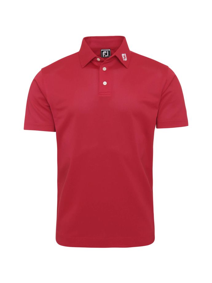 FootJoy Polo Essentials Stretch Pique, red