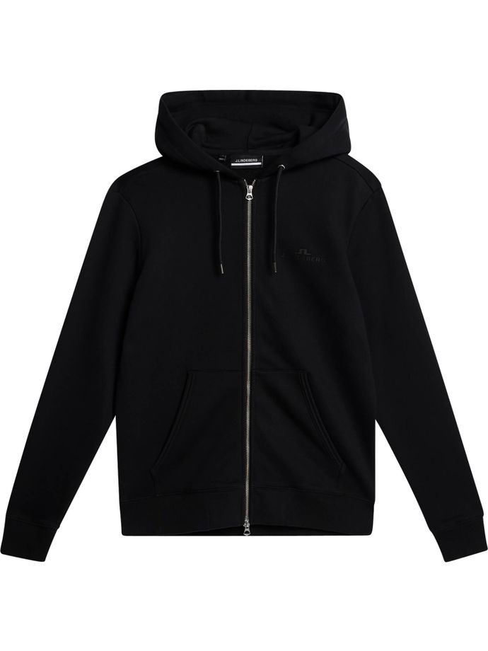 J. LINDEBERG Jacke Alpha Zip, schwarz