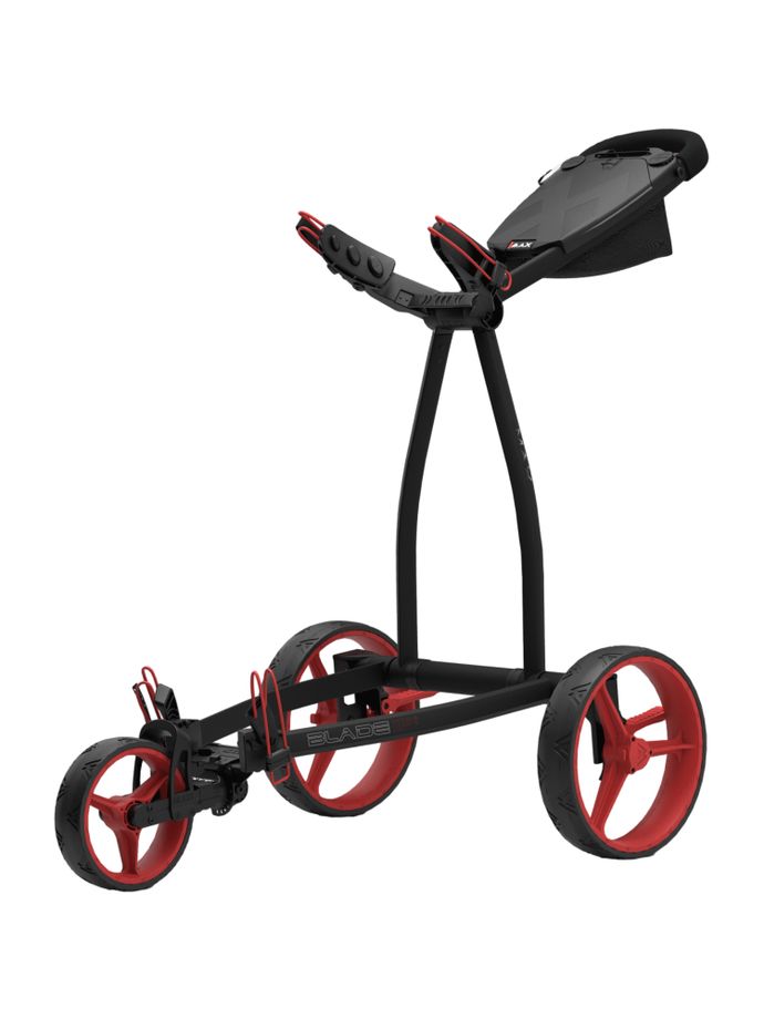 BIG MAX Chariot de golf Blade IP 2.0, noir/rouge