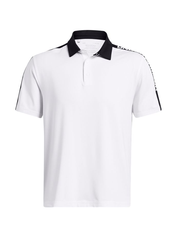 Under Armour Polo Playoff 3.0 Striker, hvid