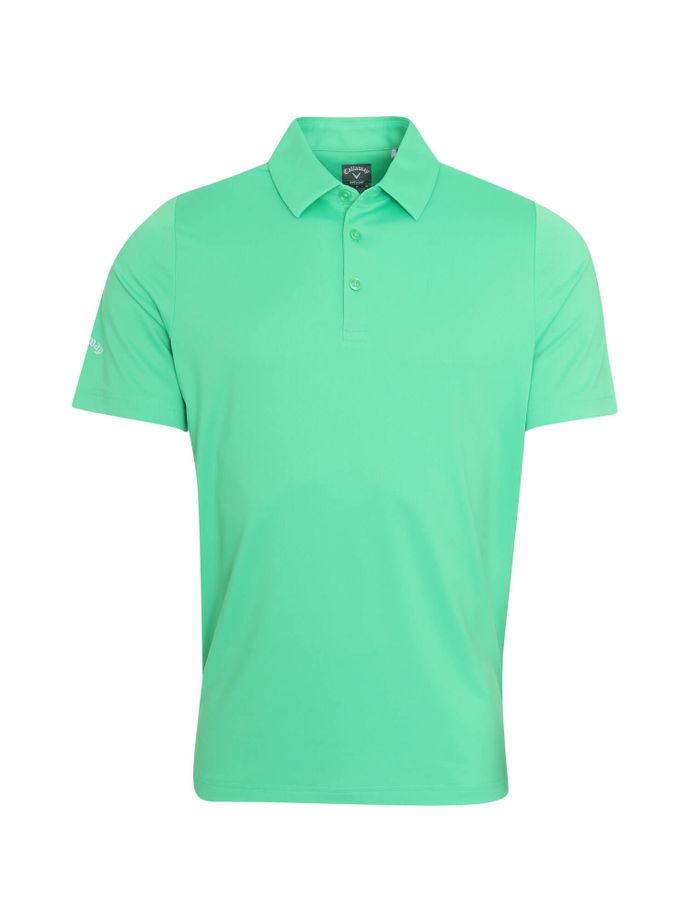 Callaway Poloshirt Swing Tech Solid, kurzarm, hellgrün