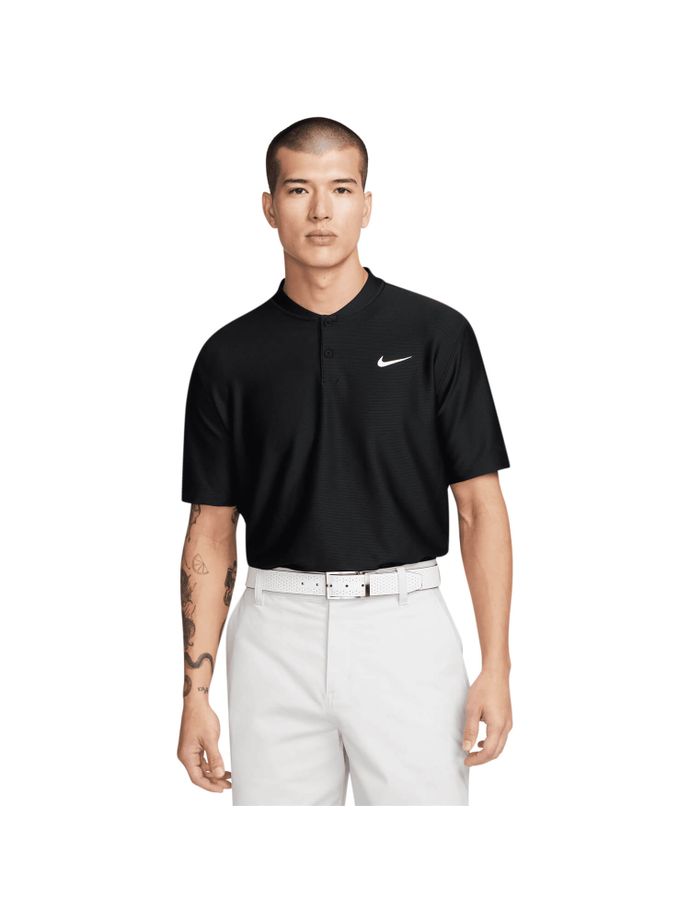 Nike Golf Polo Dri-FIT Tour Texture, schwarz