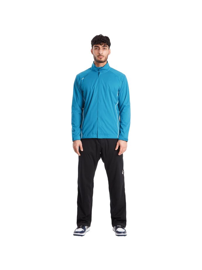 Cross Pro FTX Stretch rain jacket, turquoise