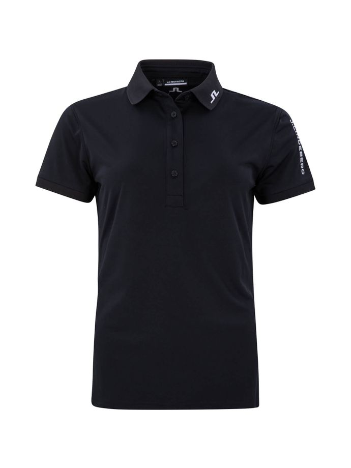 J. LINDEBERG Polo Tour Tech, schwarz