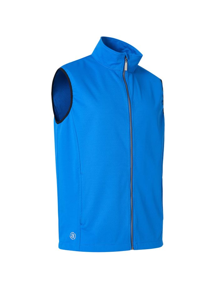 Abacus Weste Lytham softshell, blau