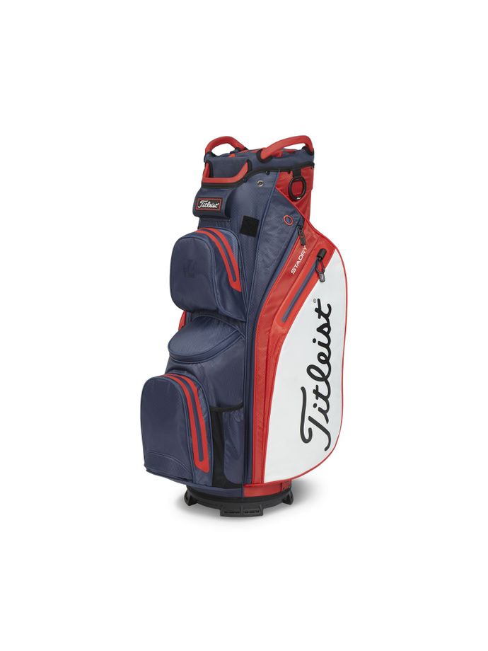 Titleist Cartbag Cart 14 StaDry, navy/rot/weiß