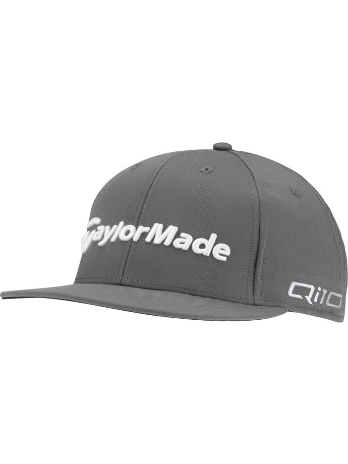 TaylorMade Cap Tour Flatbill, grau