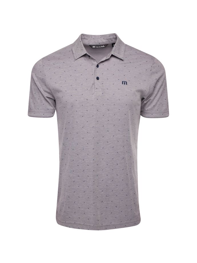 TRAVISMATHEW Polo Cliff hoppning, grå