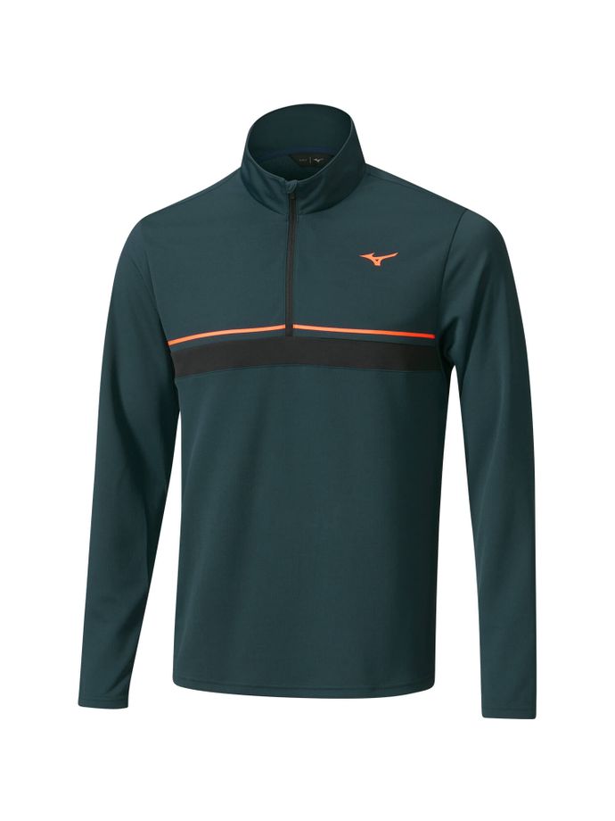 Mizuno Layer Breath Thermo ST 1/4-Zip, navy