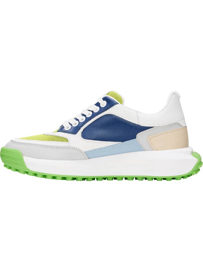 Duca del Cosma del Cosma Golfschoenen Olivera, blauw/witlime/