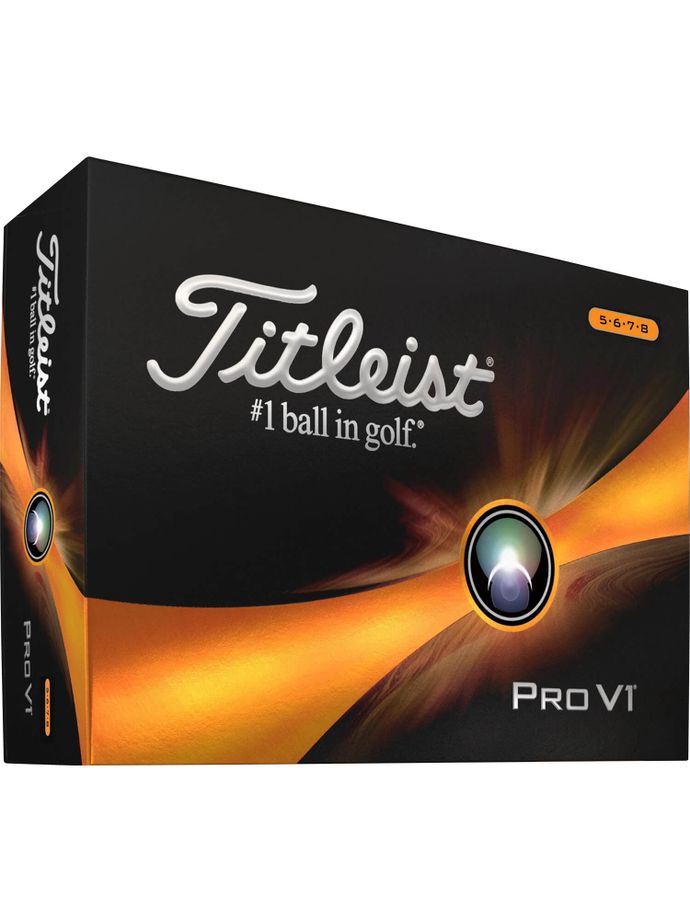 Titleist Pro V1 High Numbers 2023 - 12er Pack, weiß