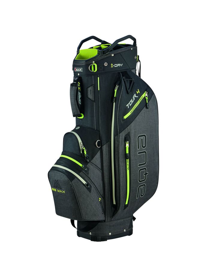 BIG MAX Cartbag Aqua Tour 4, nero/grigioverde/