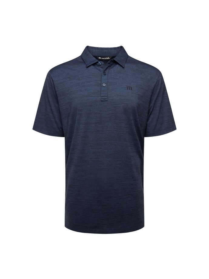 TRAVISMATHEW Polo The Heater, indigo/black