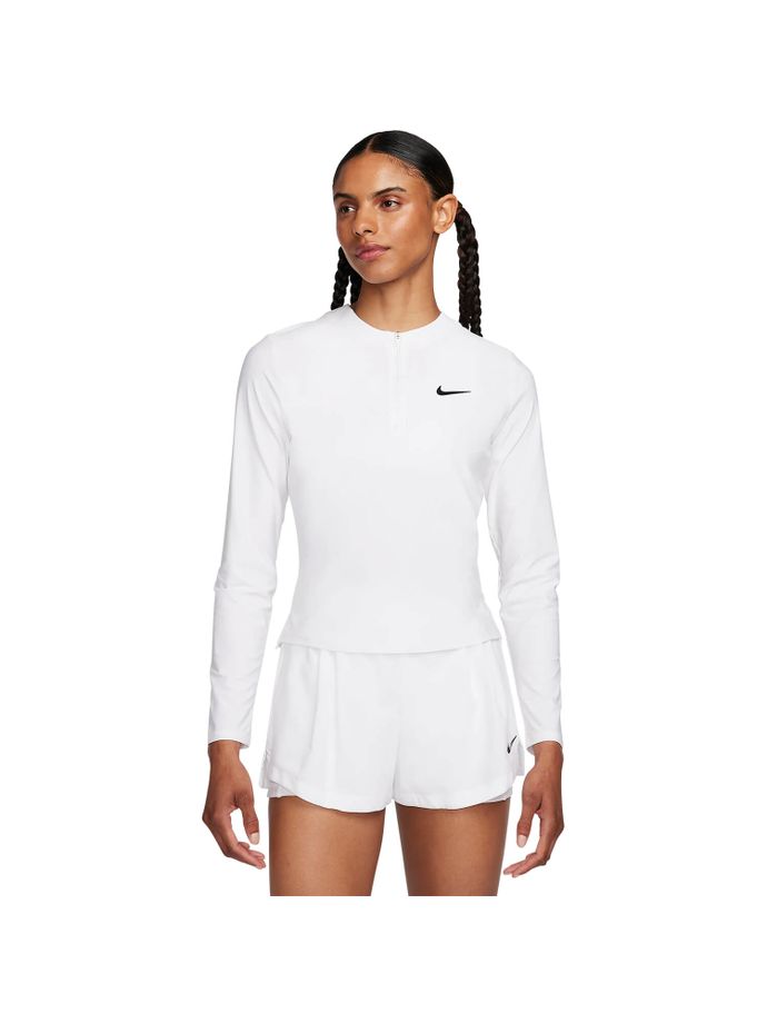 Nike Golf Layer DF Advantage 1/4-Zip, biały