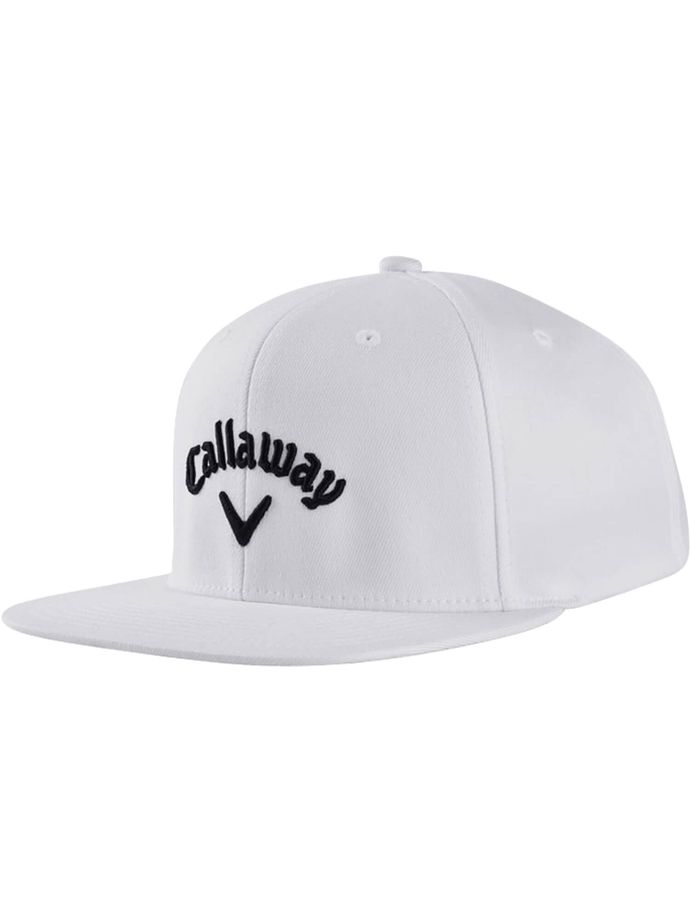 Callaway Casquette HW CG Flat Bill, blanc