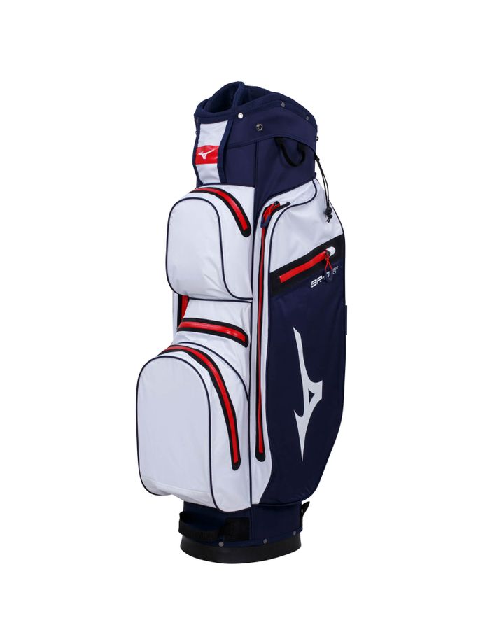 Mizuno Cartbag BRDRIC, navy/white