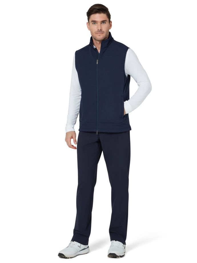 Callaway Weste Dobby Sherpa interiør, navy