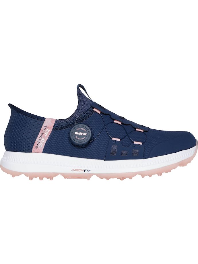 Skechers Chaussures de golf Elite 5, marine/rose