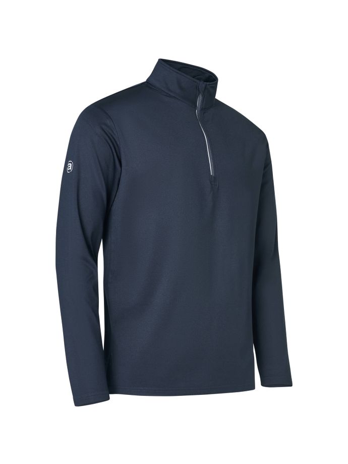 Abacus Layer Dunbar Fleece 1/2-Zip, navy