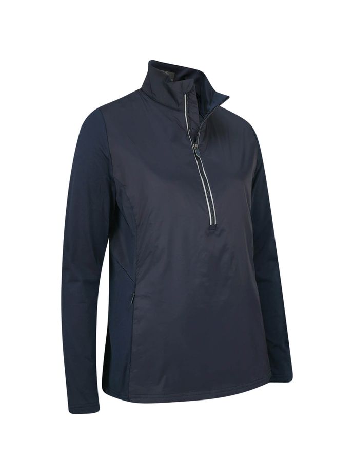 Callaway Strato isolato Mixed Media 1/4-Zip, navy