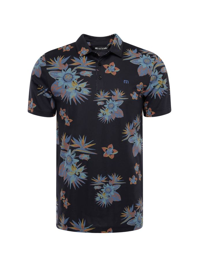 TRAVISMATHEW Polo Secluded Island, schwarz