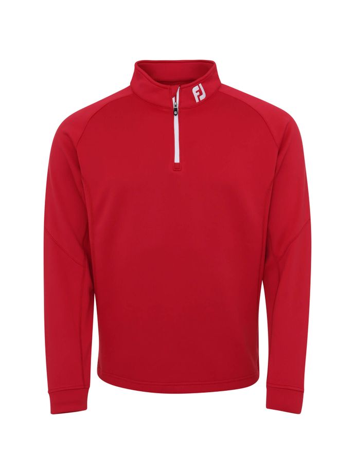 FootJoy Chill-Out Pullover, Atletische pasvorm, rood