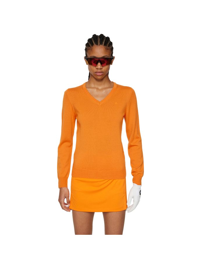 J. LINDEBERG Sweater Amaya, orange