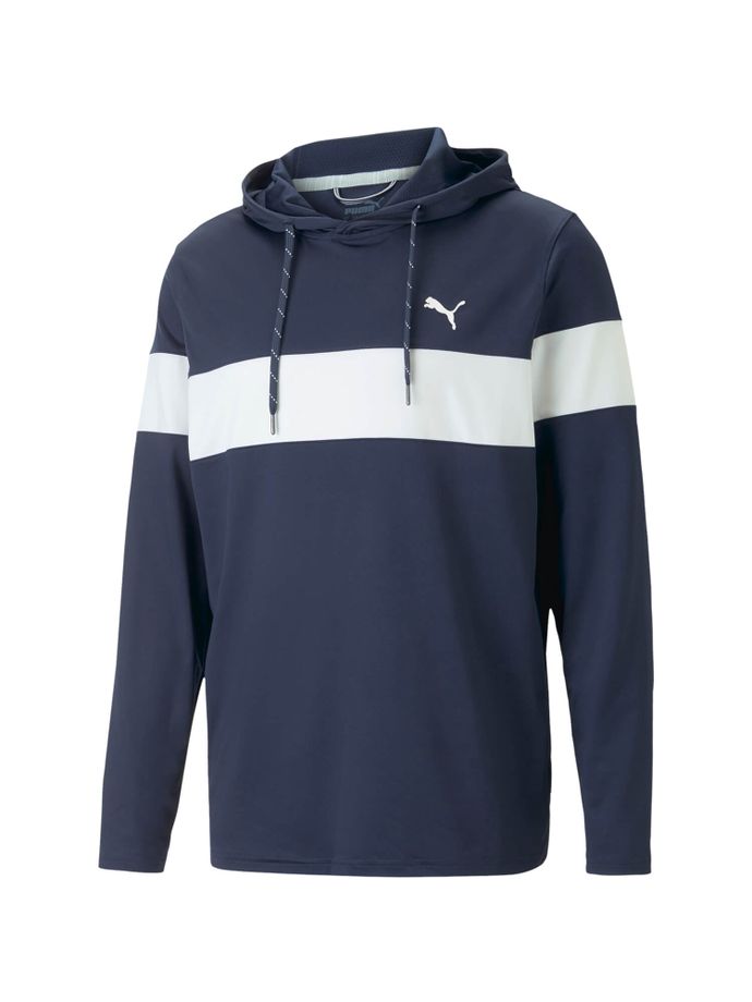 Puma Pull Mattr Colorblock, marine/blanc