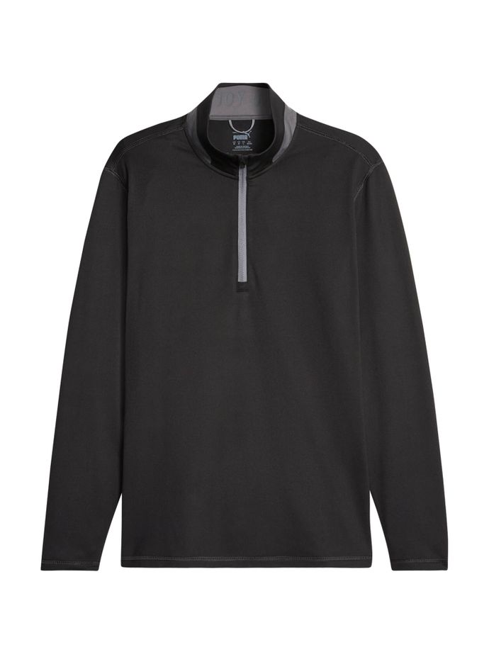 Puma Layer Lightweight 1/4-Zip, black