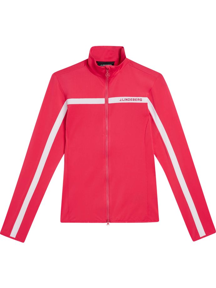 J. LINDEBERG Jacke Seasonal Janice Mid Layer, rose/blanc