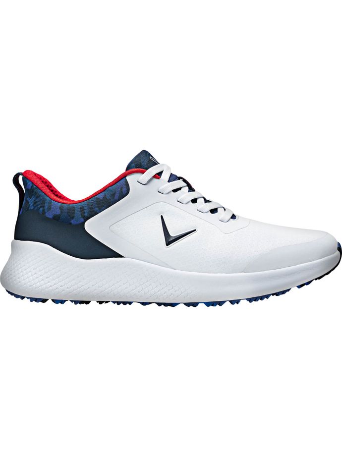 Callaway SL Chev Star golf shoes, white/navy/red