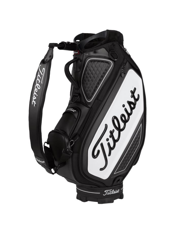 Titleist Bolsa de cartón Tour Series, negro/blanco