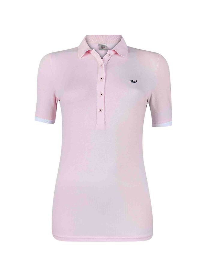 girls golf Polo Amour Rose, rosa