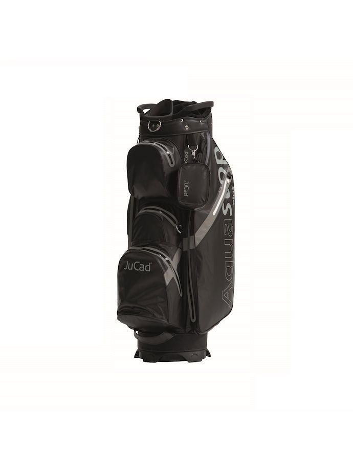 JuCad Cartbag Aquastop, schwarz/titan