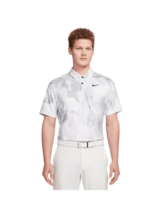 Nike Golf Polo DF Tour Ombre, bianco/grigio